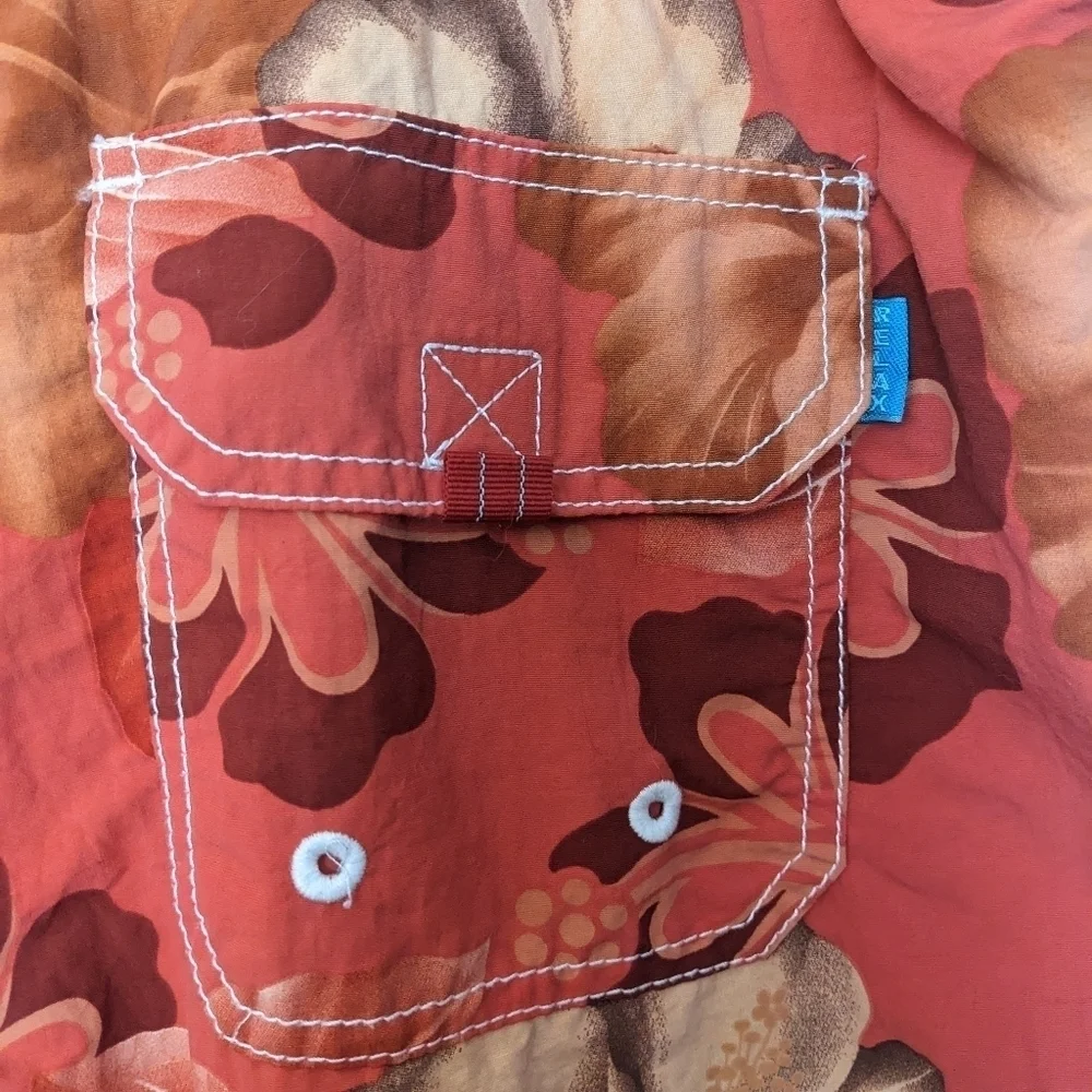 Men's TOMMY BAHAMA Tropical Hawaiian Print Swim Trunks